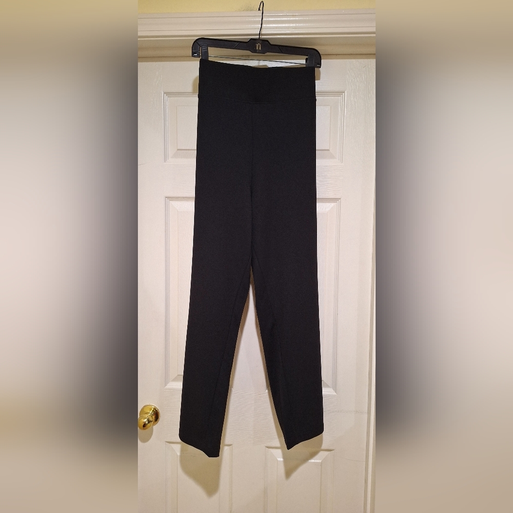 NWOT - Avenue Ponte Black Wide Comfort Waist Pull-On Sz.30 (4x/5x) - Picture 3 of 8